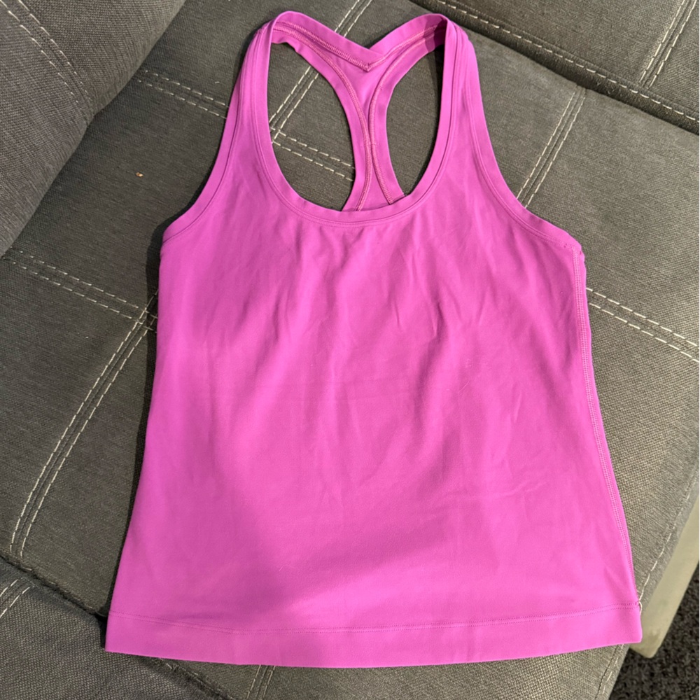 Lululemon Cool Racerback Tank Purple/Pink Color Small